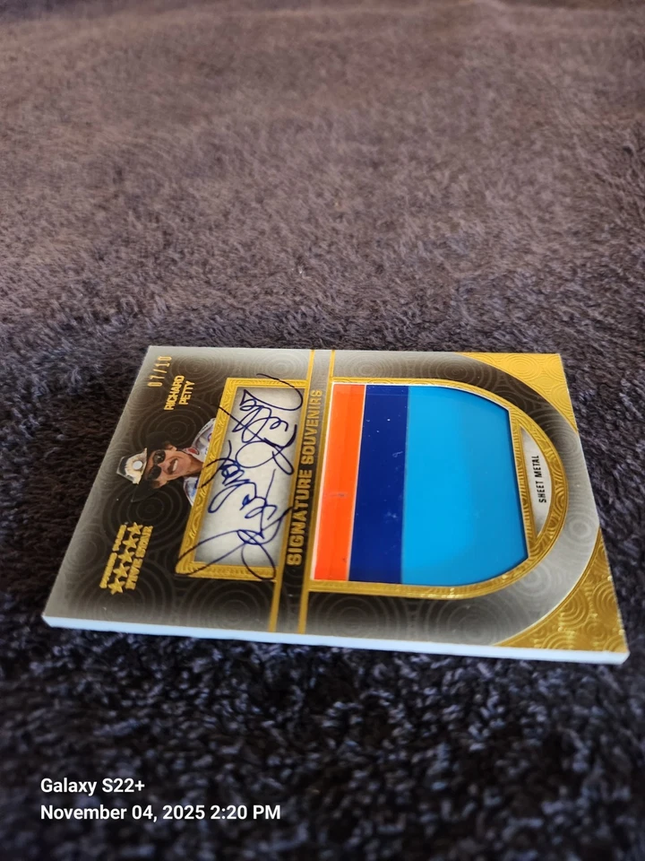 2013 Press Pass Signings Race Used Richard Petty Autographed Signed Card (7/10) - Image 4 of 4