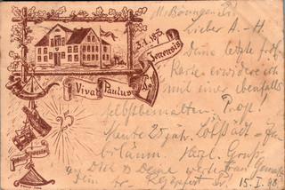 LITHO STUDENTIKA JENA VIVAH PAULUS JENENSIS 1898