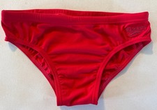 Speedo Mens Red Essential Endurance Swim Brief Size US 30 NWT