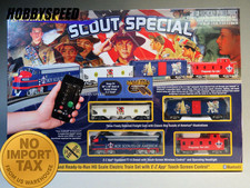 BACHMANN BSA SCOUT SPECIAL HO SCALE TRAIN SET E-Z APP control ez track 01503 NEW