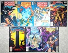 Wonder Woman Comic Lot of 7 VTG Copper Age DC Comics Mid Grad (VG-F) Copies