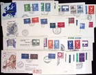 // SWITZERLAND, GERMANY, NETHERLANDS, SWEDEN 1968 - 57 COVER, FDC, ETB - CEPT