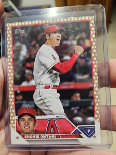 2023 Shohei Ohtani Gold Stars Card Number 17 Topps