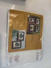 Creative Circle Needlepoint 1 Kit 210 Vintage 1979 Popcorn donuts 5x7"