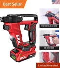Cordless Impact Drill Driver Kit with Flip Head 20V Impact Driver Bits Set