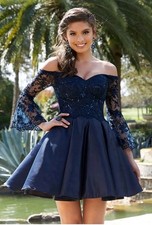 Damas Quinceanera A-linje Off-shoulder Dresses, Damas de Vizcaya by Morilee, 0