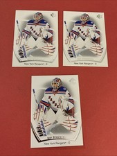 2021–22 SP authentic Igor Shesterkin #36 Quantity Three New New York Rangers