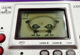 Nintendo GAME & WATCH Judge Purple Ver. 1980 Reflector Polarizer Replaced