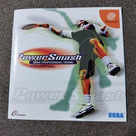 Power Smash Dreamcast (Excellent condition, with obi and postcard)