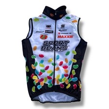 Jelly Belly Pro Cycling Team Men's Thermo Vest Size Small Squadra