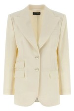DOLCE & GABBANA Turlington White Wool Blazer Jacket New & Authentic