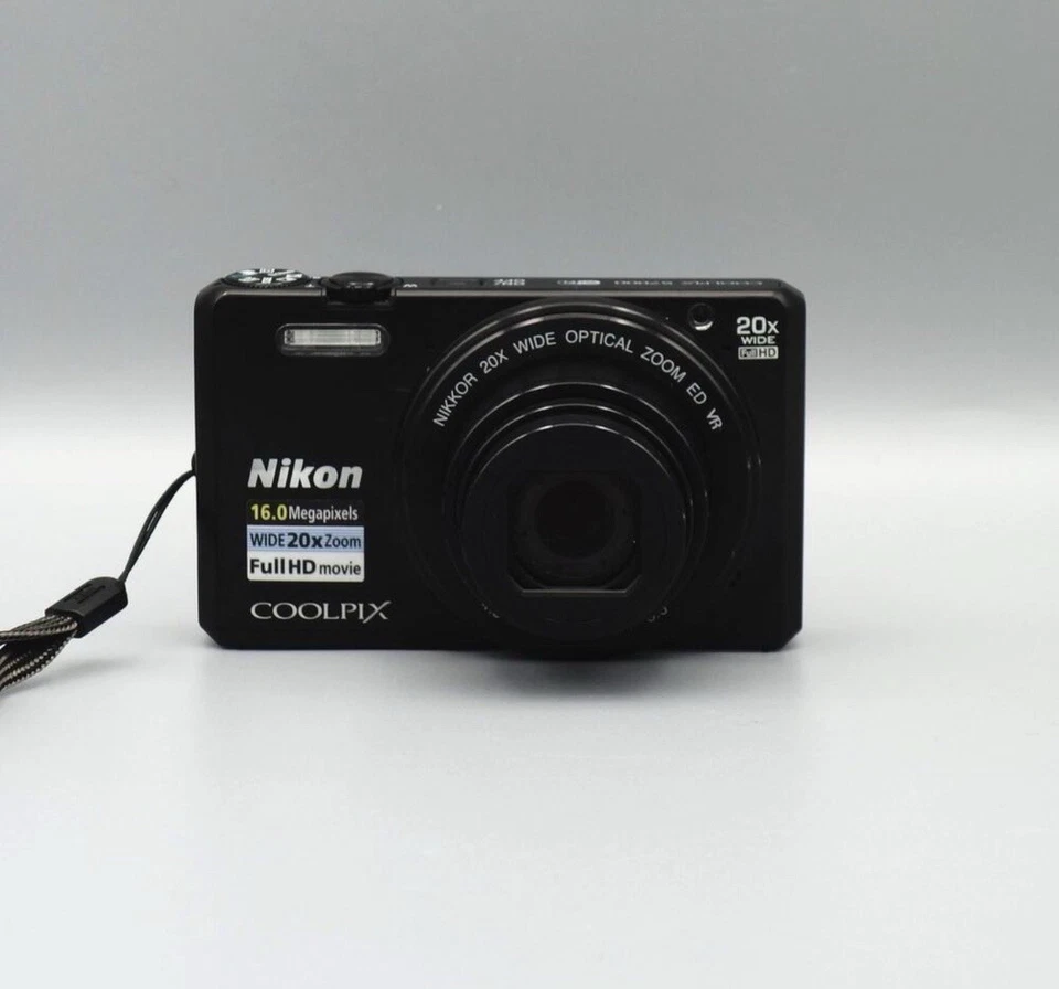 尼康 Coolpix S7000 紧凑型数码相机 黑色,16GB 带电池和充电器 — 第 2/4 张图片