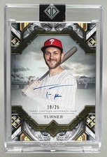 Trea Turner 2025 Topps Transcendent #TAC-TT Auto /25