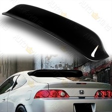 Black Abs Plastic Rear Window Roof Visor Spoiler Wing 02-06 Acura Rsx Dc5