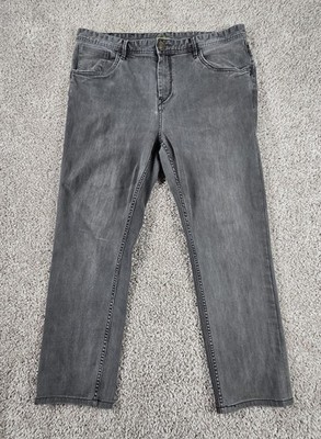 Robert Graham Jeans Mens 36(x27) Kipling Tailored Fit Straight Gray Designer