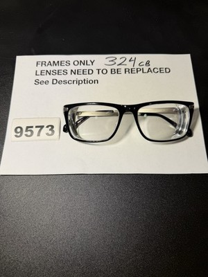 Argyleculture eyeglasses Russell Simmons Coltrane 55-17 145 Black Authentic