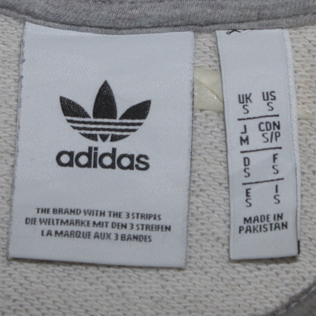 Adidas Grey Sweatshirt Mens S image 4