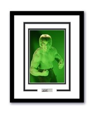 Incredible Hulk Lou Ferrigno Autographed Signed 11x14 Framed Photo ACOA