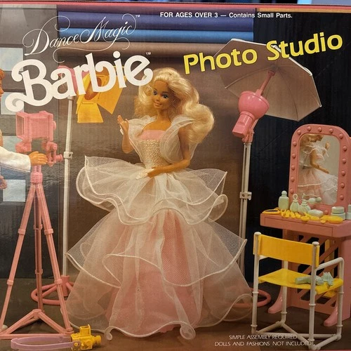 Barbie Dance Magic Photo Studio Playset 1989 Arco Toys Mattel No. 7423 New