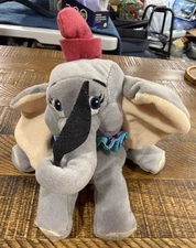 Vintage Disney Store Dumbo Mini Bean Bag Beanie Plush 8"  *FREE SHIPPING*