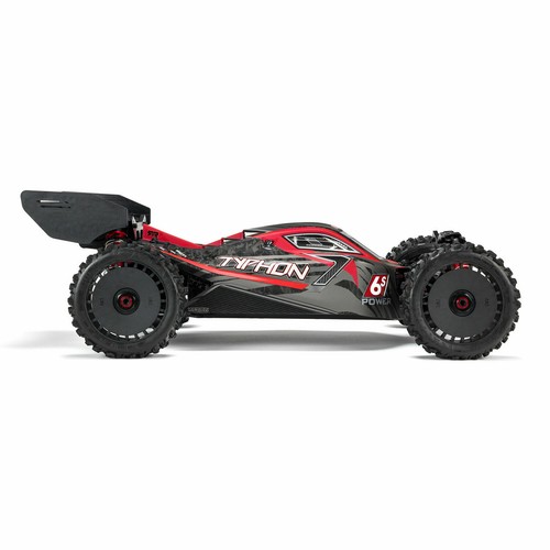 ARA8606V5 Arrma Typhon 6S BLX Brushless RTR 1/8 4WD RC Buggy Red / Black 2021 V5 - Picture 3 of 12
