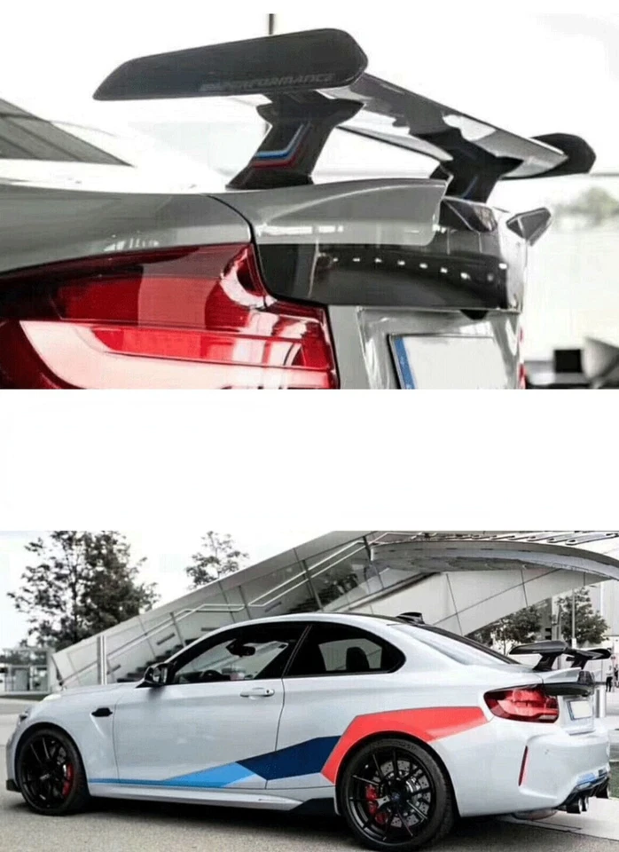 Alerón trasero de fibra de carbono real MP alerón labio para BMW F87 G80 m3 G20 A Foto 2 de 4