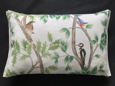 Osborne & Little Fabric Cushion Cover NETHERFIELD Multi ~ 60cm x 40cm Birds