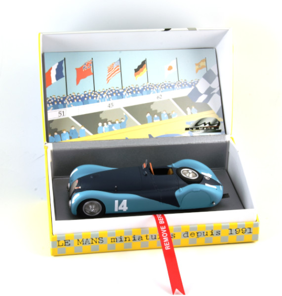 Ле-Манские миниатюры Bugatti Type 57S 45 14 -1937 ACF GP 132 Игровой автомобиль 13209914M 25890₽