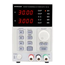 KA3005D Programmable Linear Adjustable DC Voltage Regulator with Three Outputs