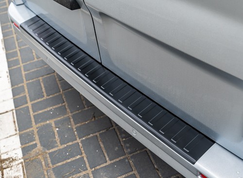 per RENAULT TRAFIC III 2014-2022 VAN PROTEZIONE POSTERIORE PARAURTI NERO OPACO - Foto 5 di 8