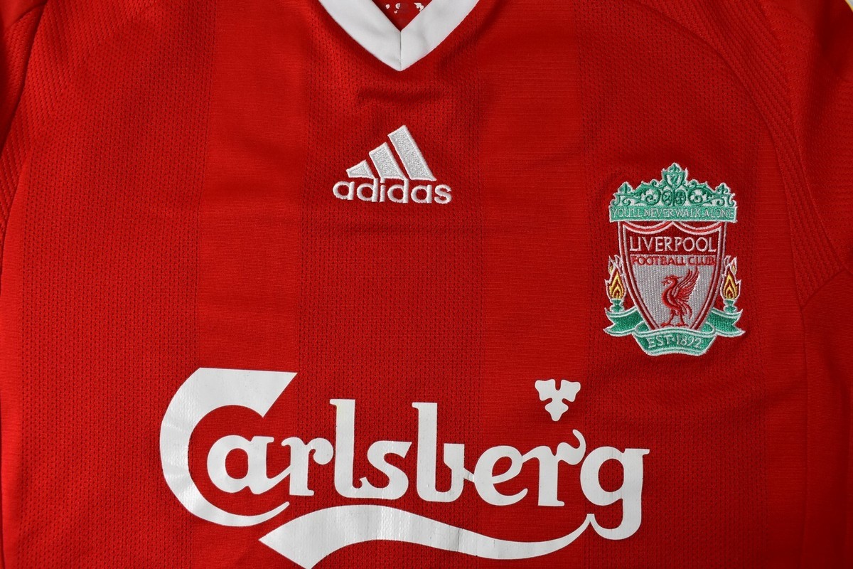 Liverpool FC adidas シャツ 08-10  The Reds 2008-10 adidas Liverpool FC Home Shirt Fernando