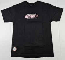 Primitive X Demon Slayer Nezuko Kamado Collab Skate T-Shirt Tee Black NWT MEDIUM