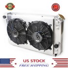 3Row Radiator&Shroud&Fan For 1982-1990 Corvette C4/S10 V8 Small Block 5.7L V8