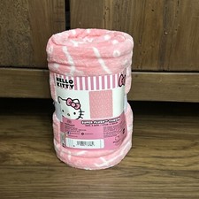 Target's New Release Hello Kitty Faces 46" x 60" Pink Super Plush Throw Blanket