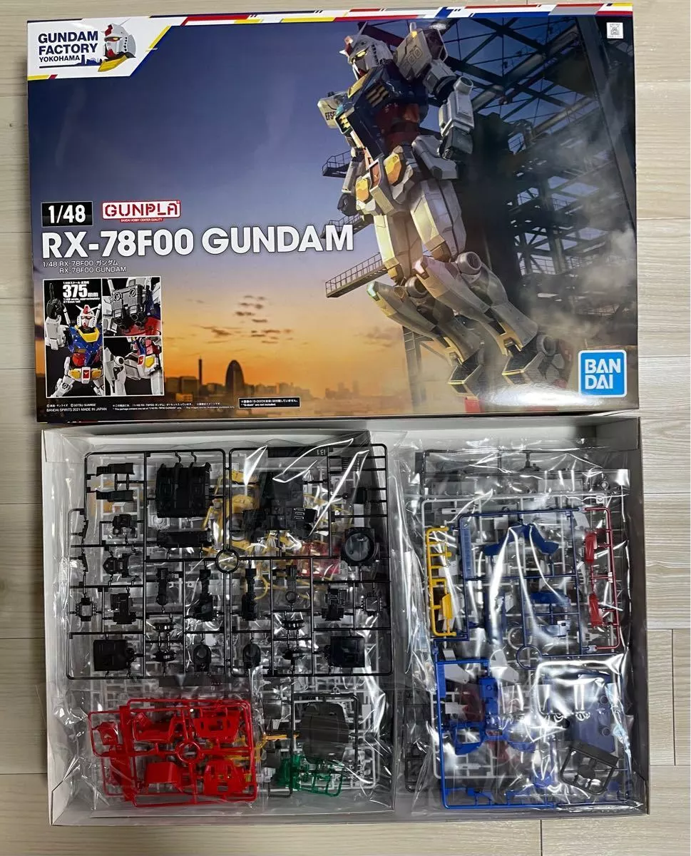 Gunpla 1/48 RX-78F00 Gundam Factory Yokohama Limited Edition LED Unit Japan