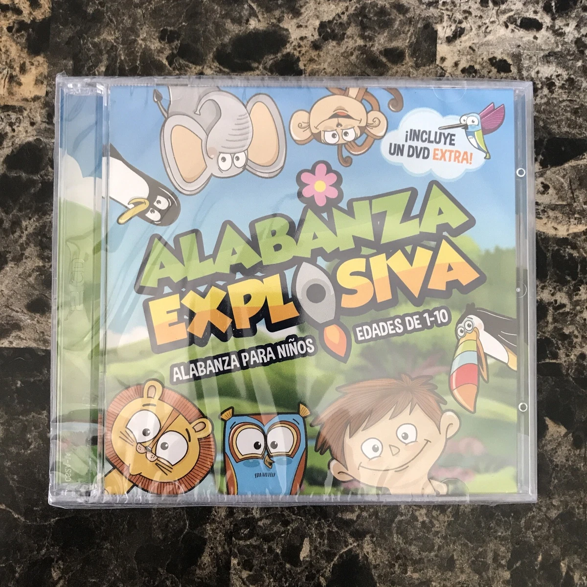 MUSICA CRISTIANA ALABANZA EXPLOSIVA Para Ninos CD y DVD