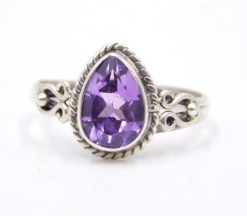 Naturale Multi Pietra Anello 925 Argento Sterling Gioielli Mano Anello Per - Foto 2 di 22