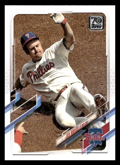 2021 Topps #308 Jay Bruce Philadelphia Phillies
