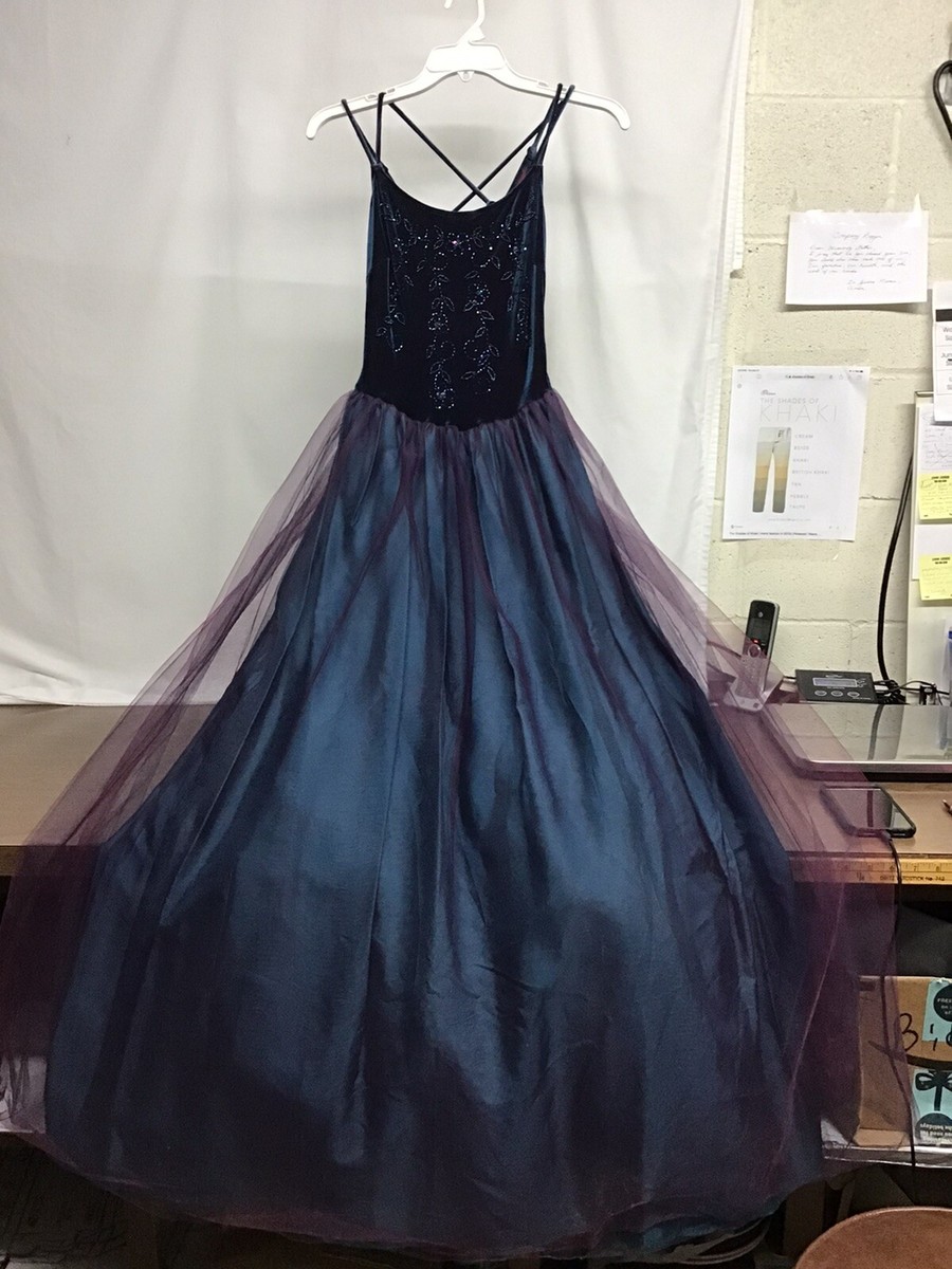 dark blue masquerade dress masquerade Brand Dress Size 7/8. 1t1354