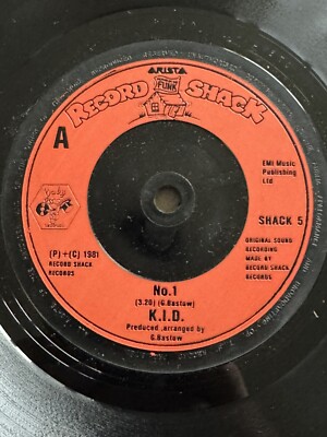 K.I.D. - No. 1 / You Can't Keep Me Waiting - Used Vinyl Record 7