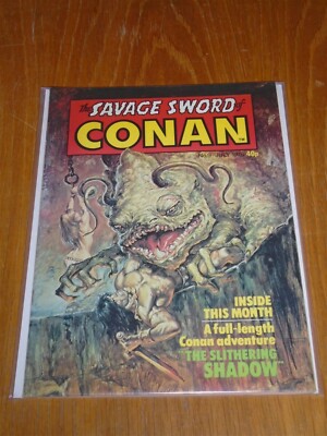 SAVAGE SWORD OF CONAN #9 MARVEL US MAGAZINE JULY 1978 --