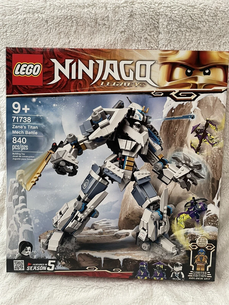 Lego ninjago zane's titan mech battle 71738 hot sale