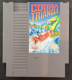Cobra Triangle Nintendo NES PAL-B FRA / JEU + NOTICE EN LOOSE
