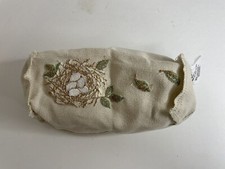 LONGABERGER 2014 Mother’s Day Liner-Flax-Stitched Birds Nest-Pre Owned