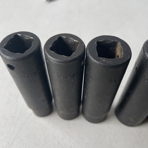 SNAP ON DEEP IMPACT SOCKET SET SIM SERIES: 1, 19, 11/16, 5/8, 9/16 1/2 (t1) - Picture 5 of 6