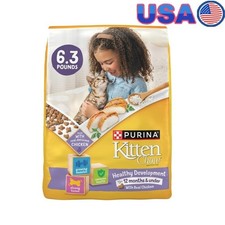 Healthy Development Dry Kitten Food Real Chicken High Protein Kibble 6.3 lb Bag 3.11 per pound