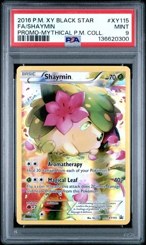 Pokemon Mythical Collection Promo Shaymin XY115 - PSA 9