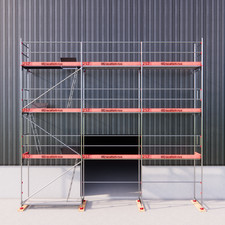 Rux Framescaff Fassadengerüst 70 m² | technisch kompatibel zu Layher