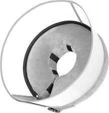 Inflatable Surgery Collar for Dogs-Enhanced Anti-Licking Cone (Gray, XL)