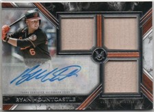 Ryan Mountcastle 2022 Topps Museum Collection Triple Relic Autograph #'d/399
